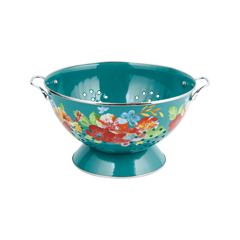 Vintage smaltovaný ovocný koš