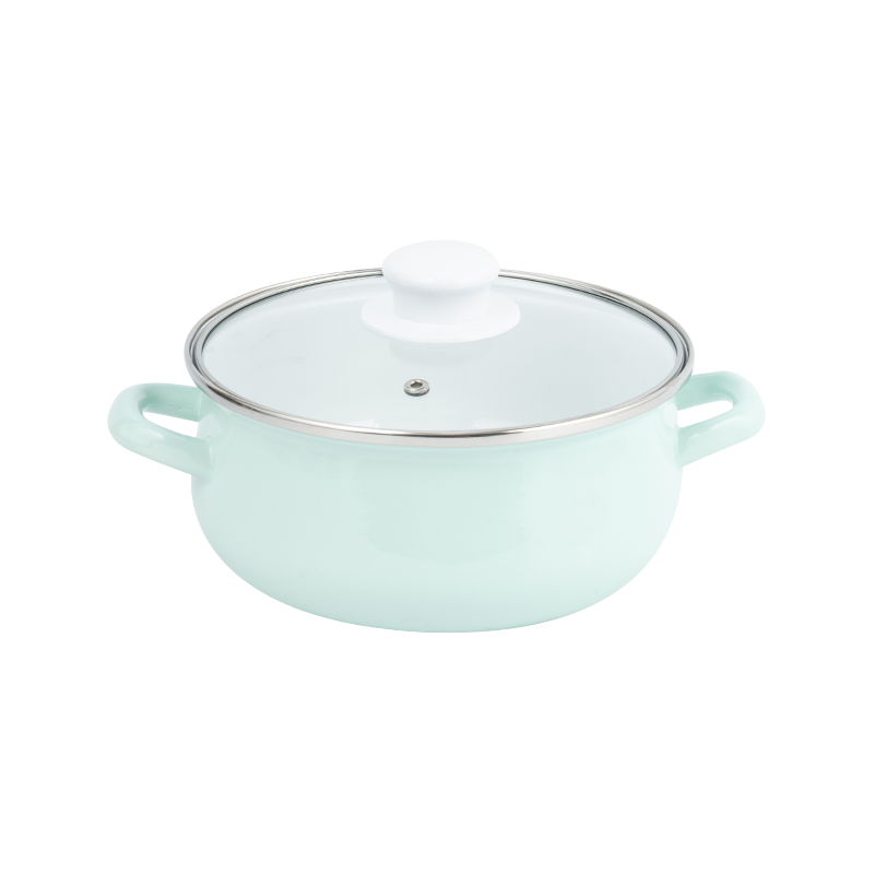 673D-5 Color Printed Emaimel Stockpot 673D-5 Color Printed Emaimel Stockpot
