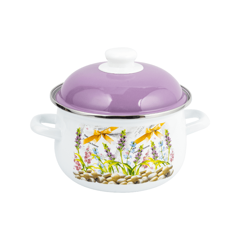 806D-5 z nerezové oceli kulatý okraj Stockpot vařit smaltovou nádobou