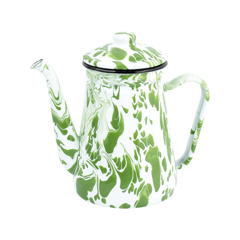 Tk508 Green Emaens Coffee Pot