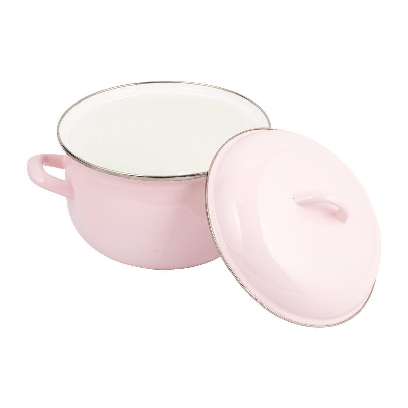 806D-5 z nerezové oceli kulatý okraj Stockpot vařit smaltovou nádobou