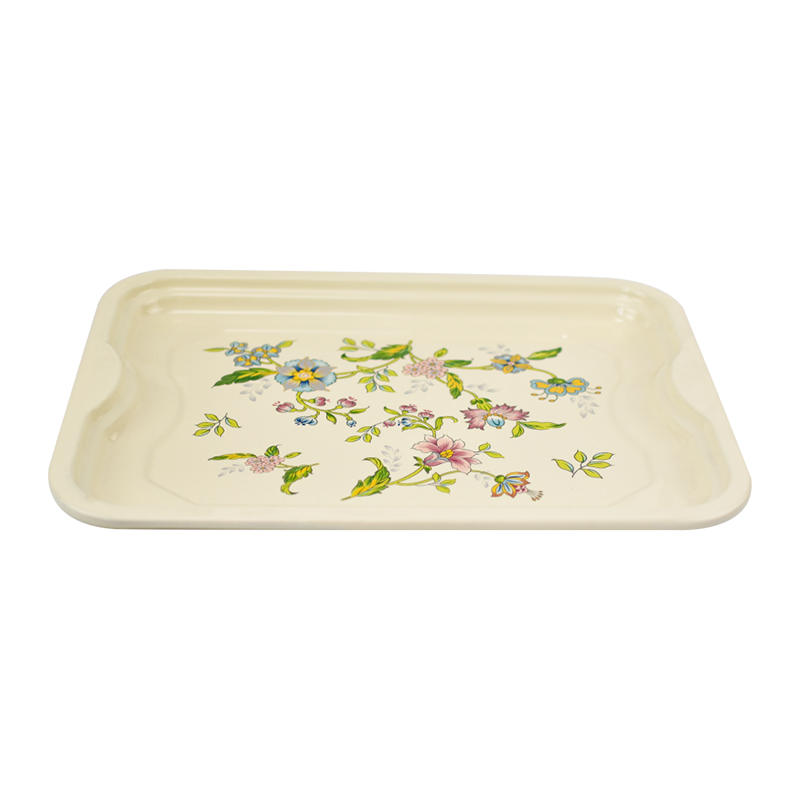 Smaltová vzplanutí na okrajové čtvercové desky